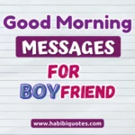 Good Morning Messages For Boyfriend
