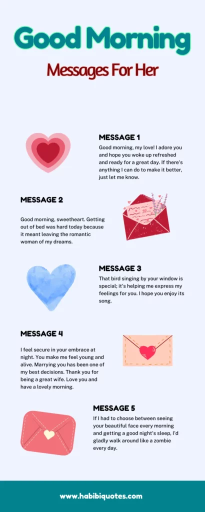 Infographic: Tips To Personalize Morning Messages For Her