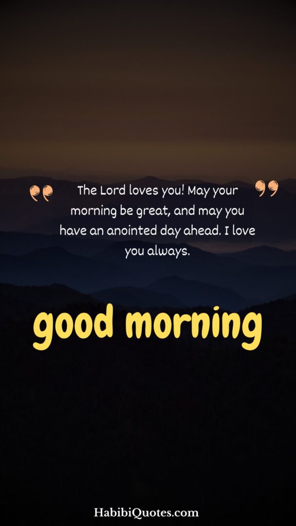 Godly Good Morning Messages For Loved Ones