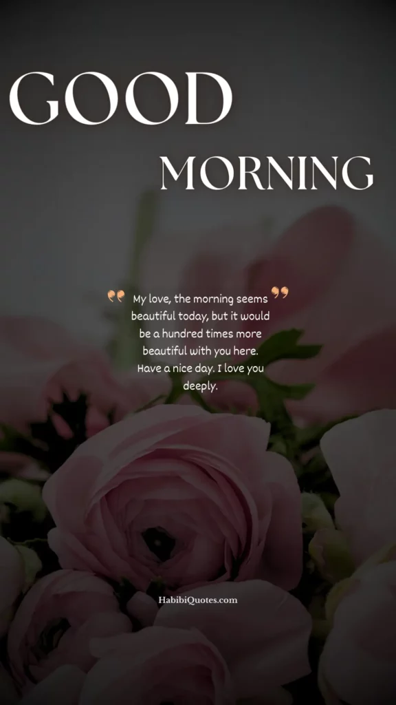 Good Morning Love Text for Her