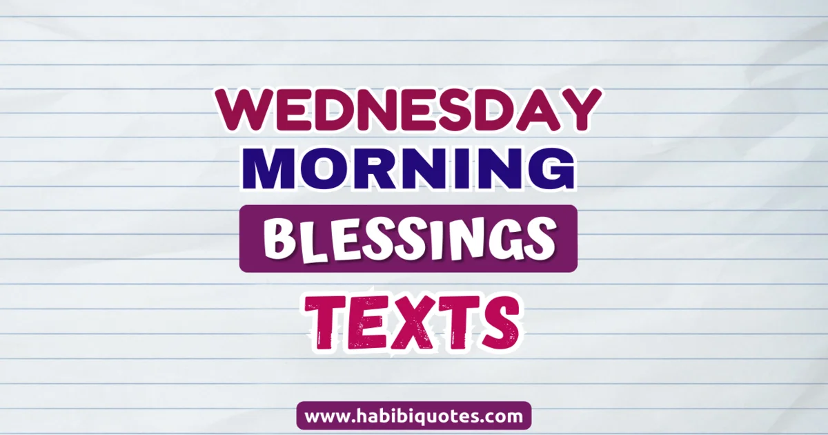 Wednesday Morning Blessings