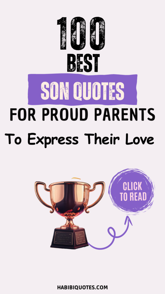 best son quotes from parents