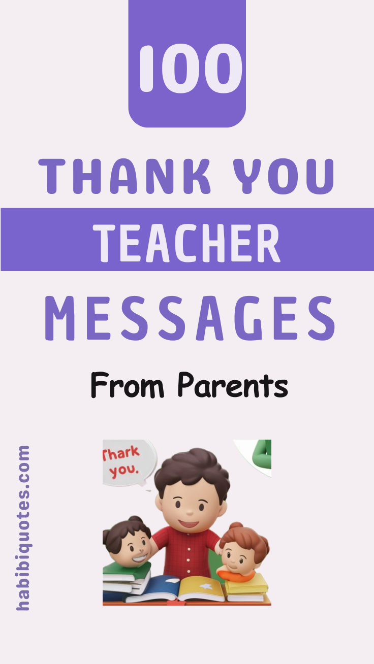 101 Heartfelt Thank You Teacher Messages From Parents