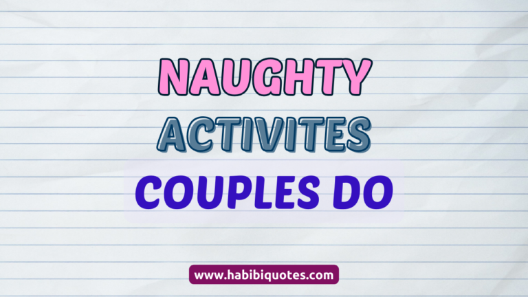 NAUGHTY ACTIVITIES COUPLES DO