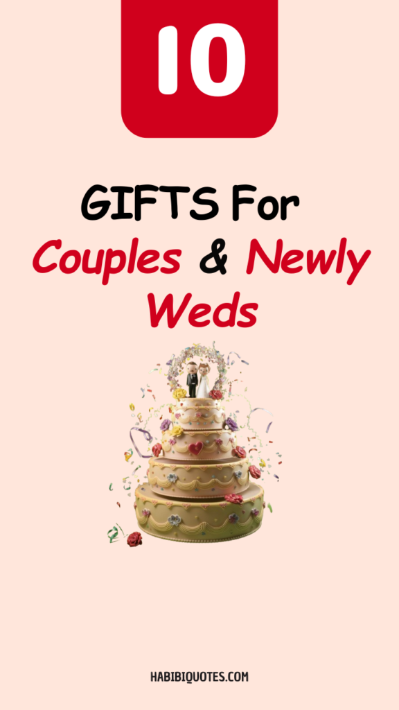 best gifts for couples and newlyweds