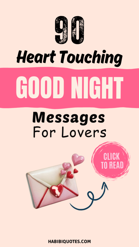 90 Heart Touching Good Night Messages For Lovers