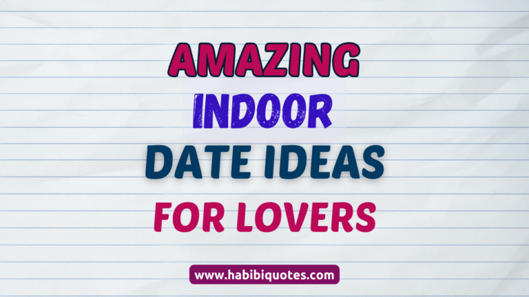 Indoor Date Ideas For Couples