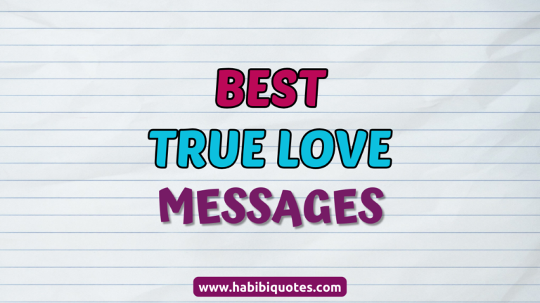 True Love Messages