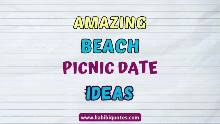 Amazing Beach Picnic Date Ideas