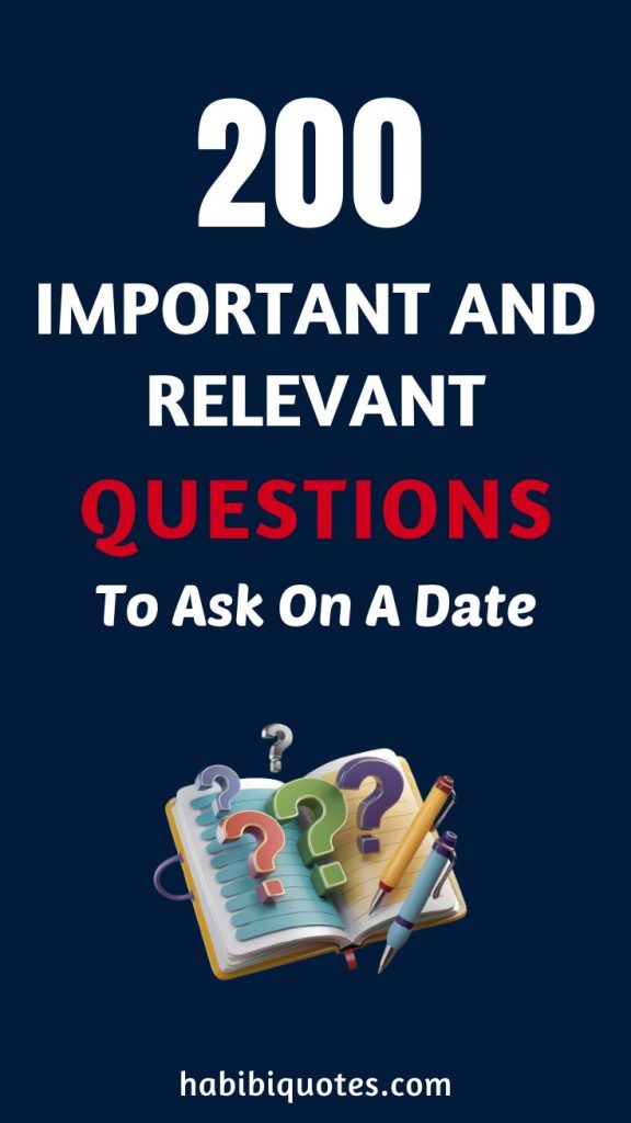 Questions To Ask On A First Date