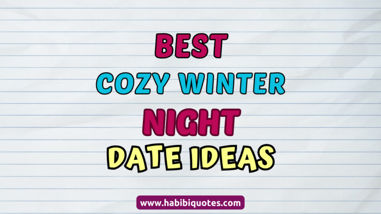 Cozy Winter Date Night Ideas