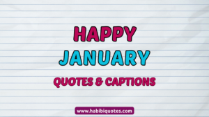 Happy January Quotes and captions (1)