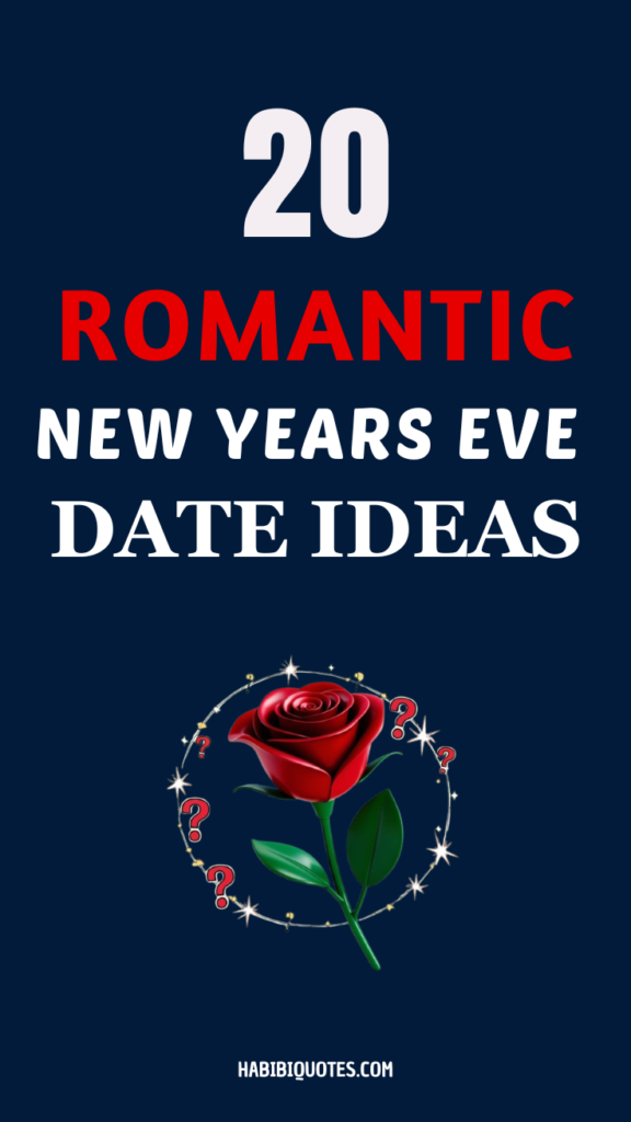 New Year’s Eve Date Ideas