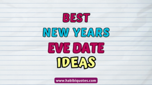 New Year’s Eve Date Ideas