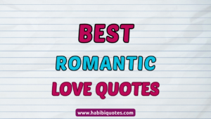 Romantic Love Quotes