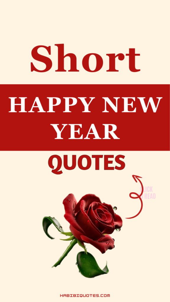 Short Happy New Year Quotes