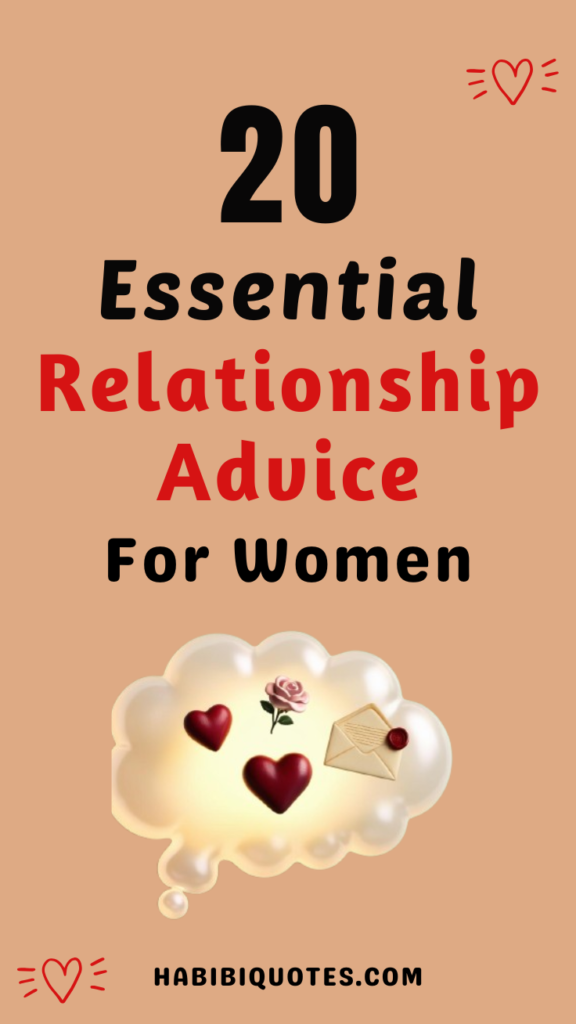 Essential Relationship Advice for Women