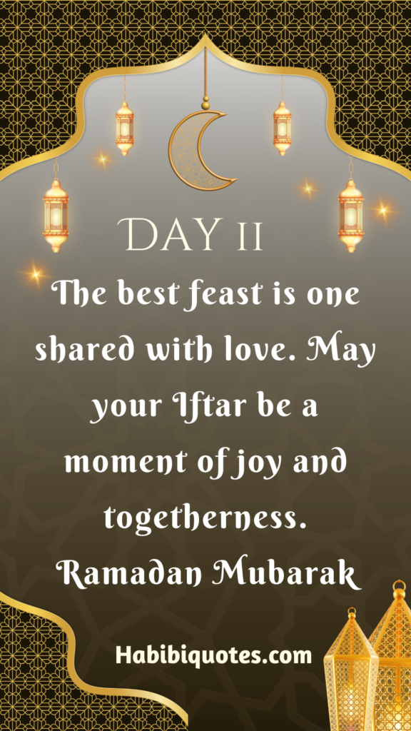 Ramadan Day 11