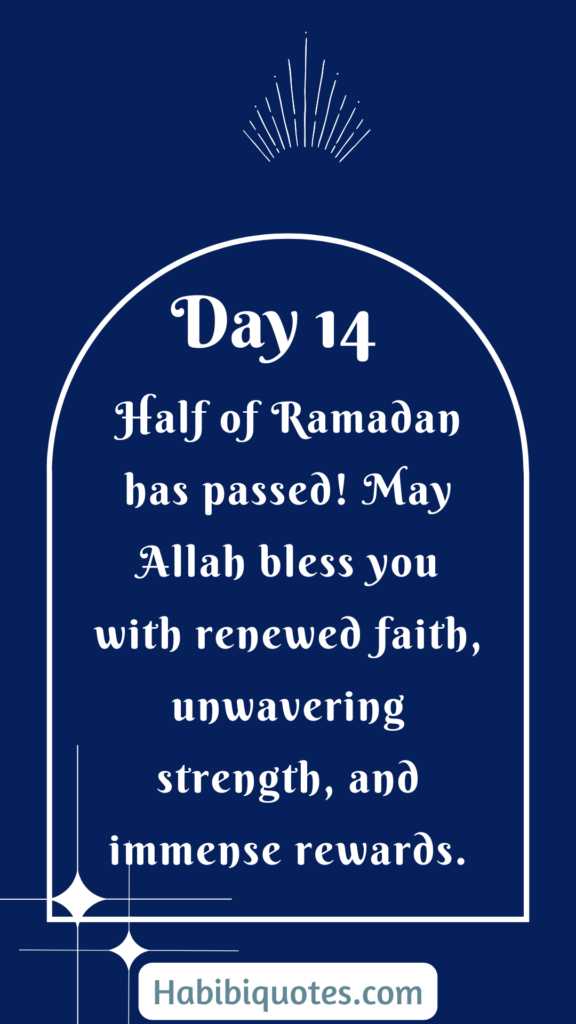 Ramadan Day 14