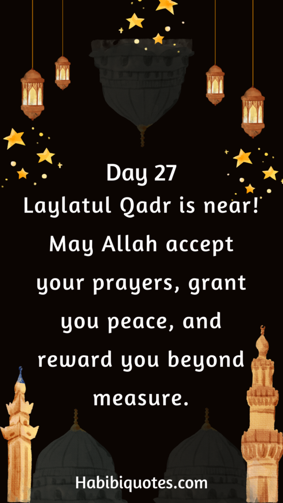 Ramadan Day 27